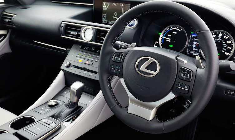 Lexus steering wheel