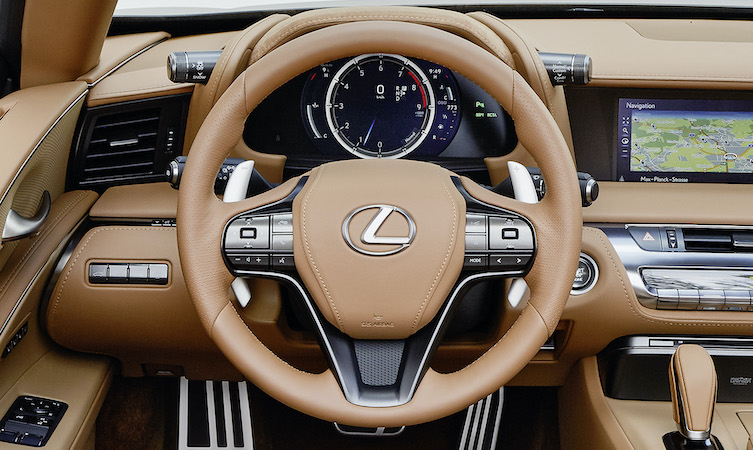 Lexus steering wheel