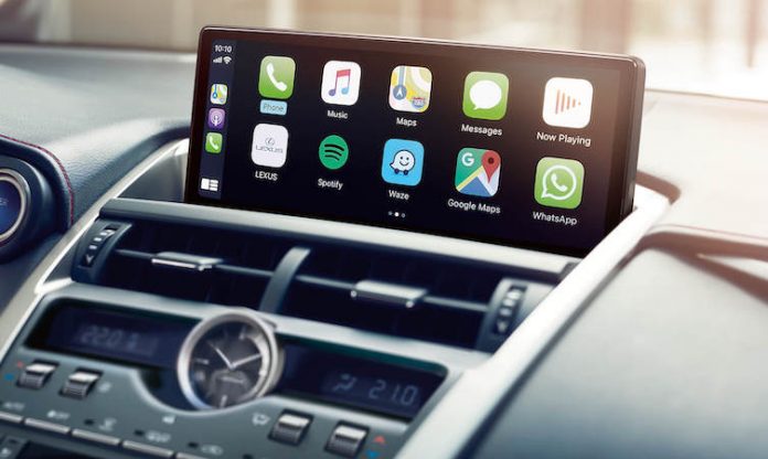 Как подключить apple carplay lexus rx 300