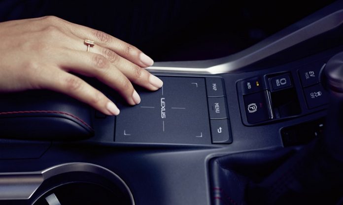 Lexus multimedia interface